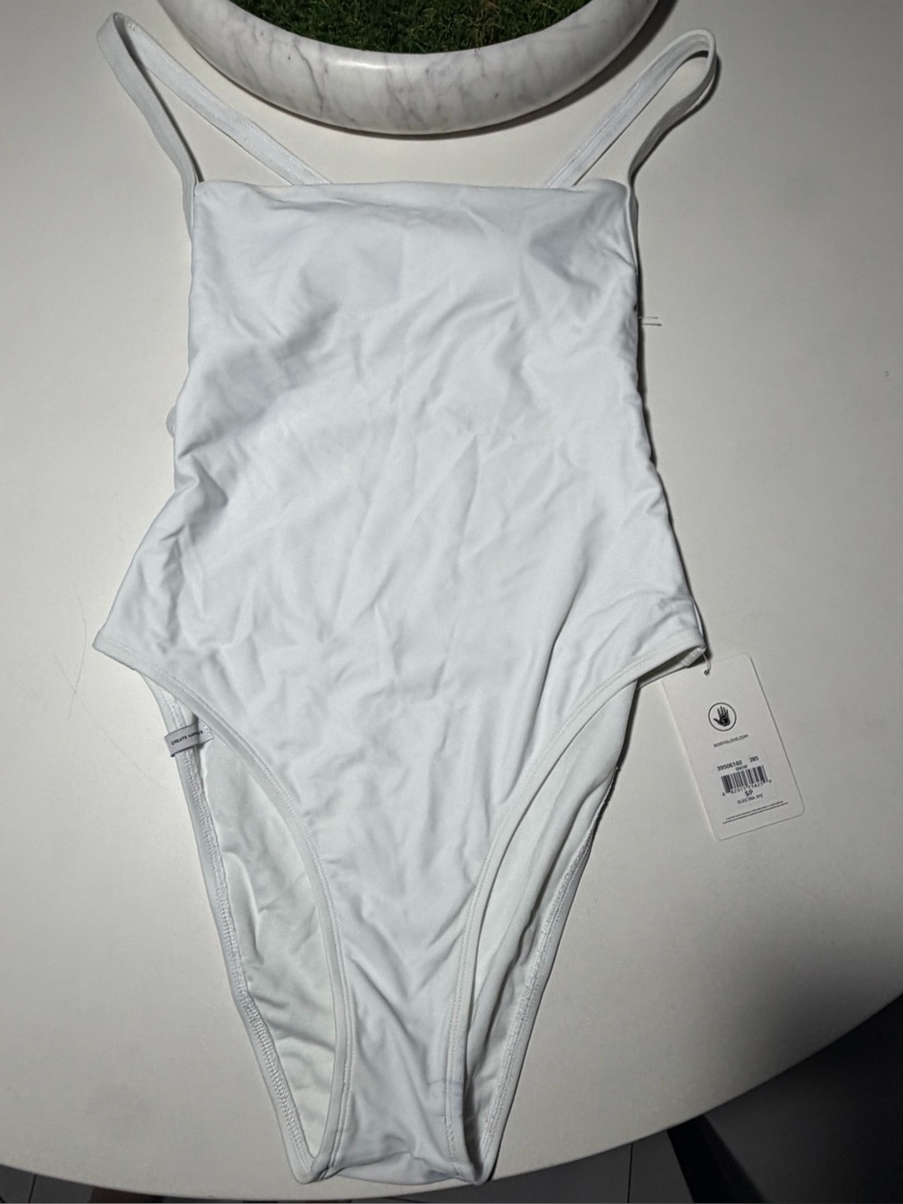 NWT. Body Glove Electra White One-Piece Womens Swimsuit - Small